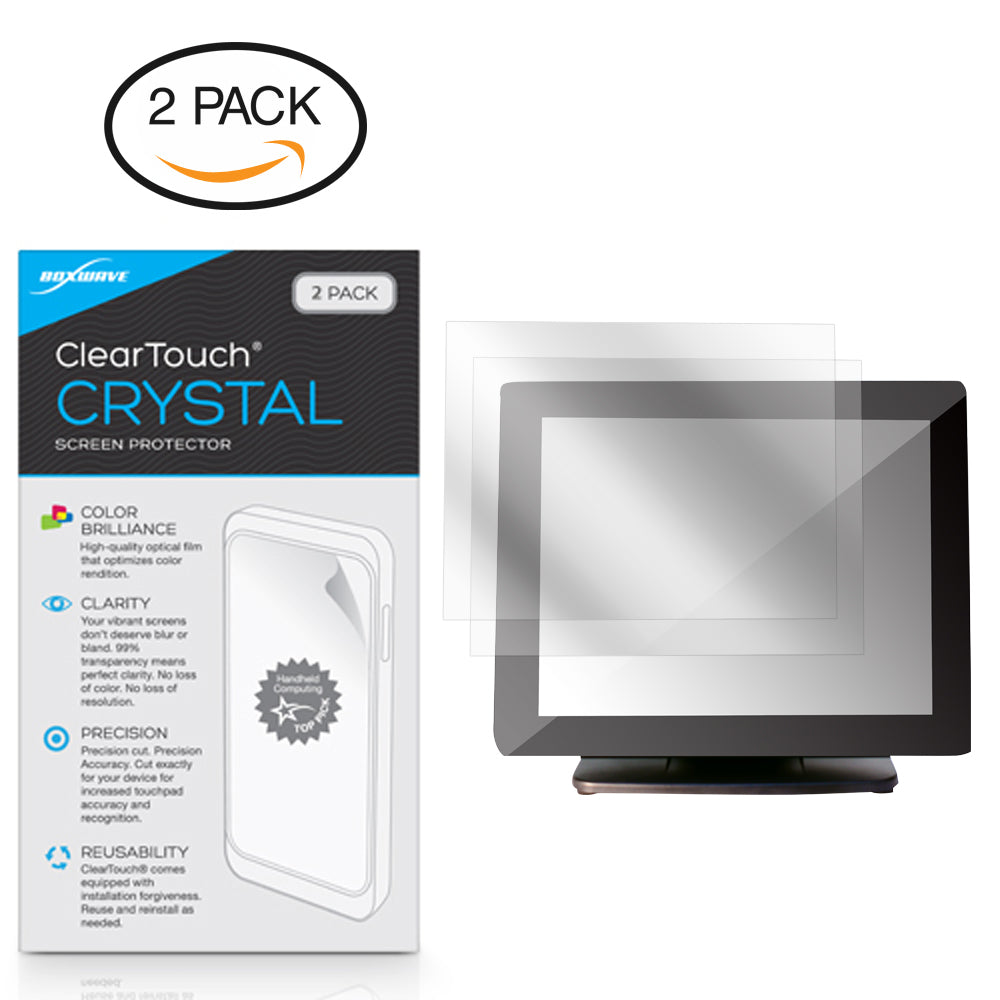 ClearTouch Crystal (2-Pack) - Posiflex XT3815 Screen Protector