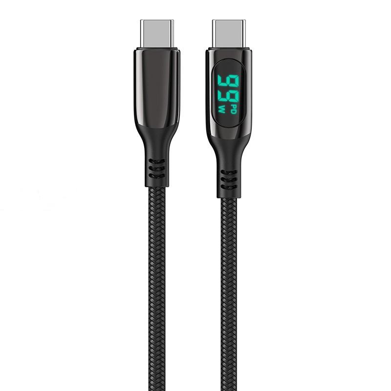 PowerDisplay PD Cable (6ft) - USB-C to USB-C (100W) - Unihertz Titan Cable