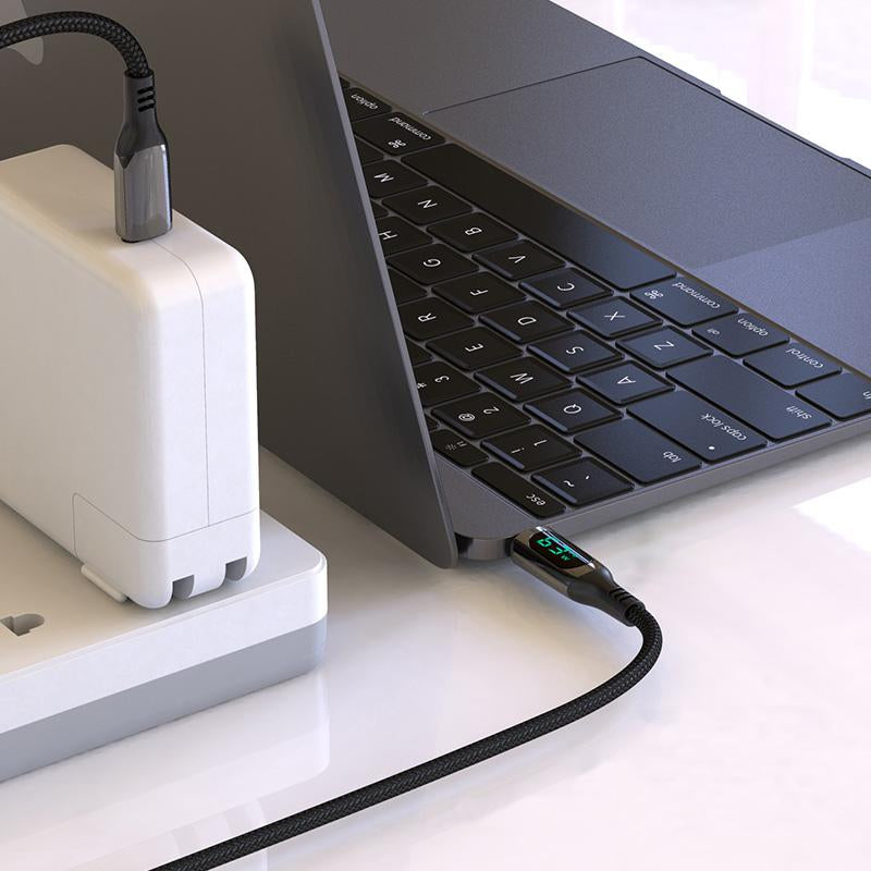 PowerDisplay PD Cable (6ft) - USB-C to USB-C (100W) - Unihertz Titan Cable