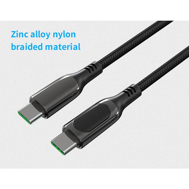 PowerDisplay PD Cable (6ft) - USB-C to USB-C (100W) - Unihertz Titan Cable