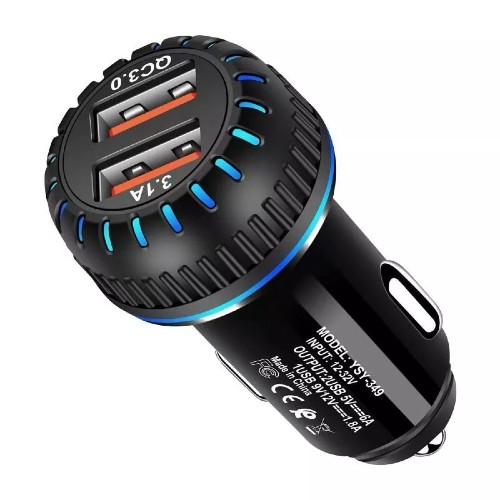 QC3.0 Dual Car Charger - Franklin Wireless T9 Mobile Hotspot Car Charger