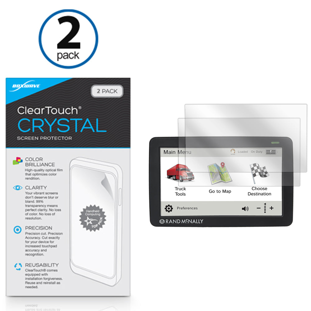 Rand McNally IntelliRoute TND 730 LM ClearTouch Crystal (2-Pack)