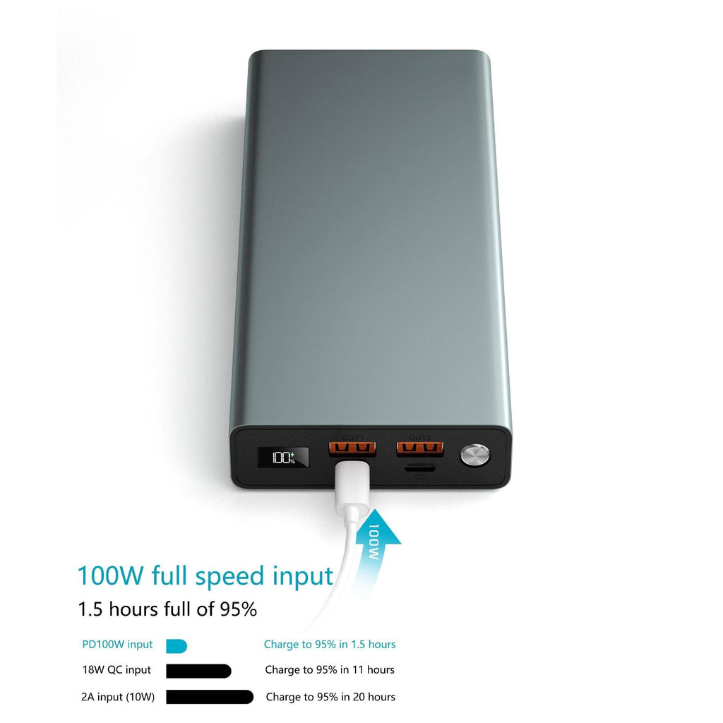 Rejuva 100W PD Power Pack (30,000mAh) - Jitterbug Smart2 Charger