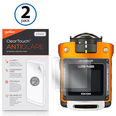 ClearTouch Anti-Glare (2-Pack) - Ricoh WG-M2 Screen Protector
