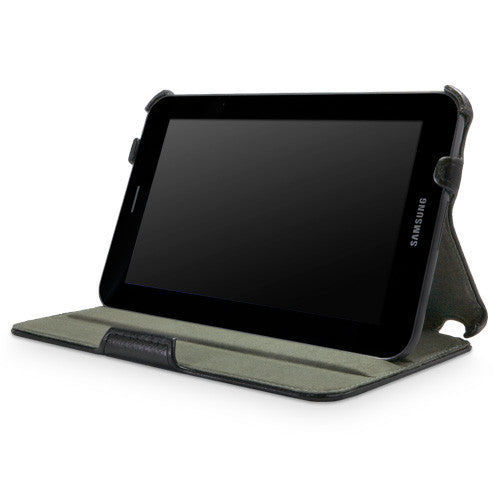 Nero Leather Book Jacket - Samsung Galaxy Tab 7.0 Plus Case