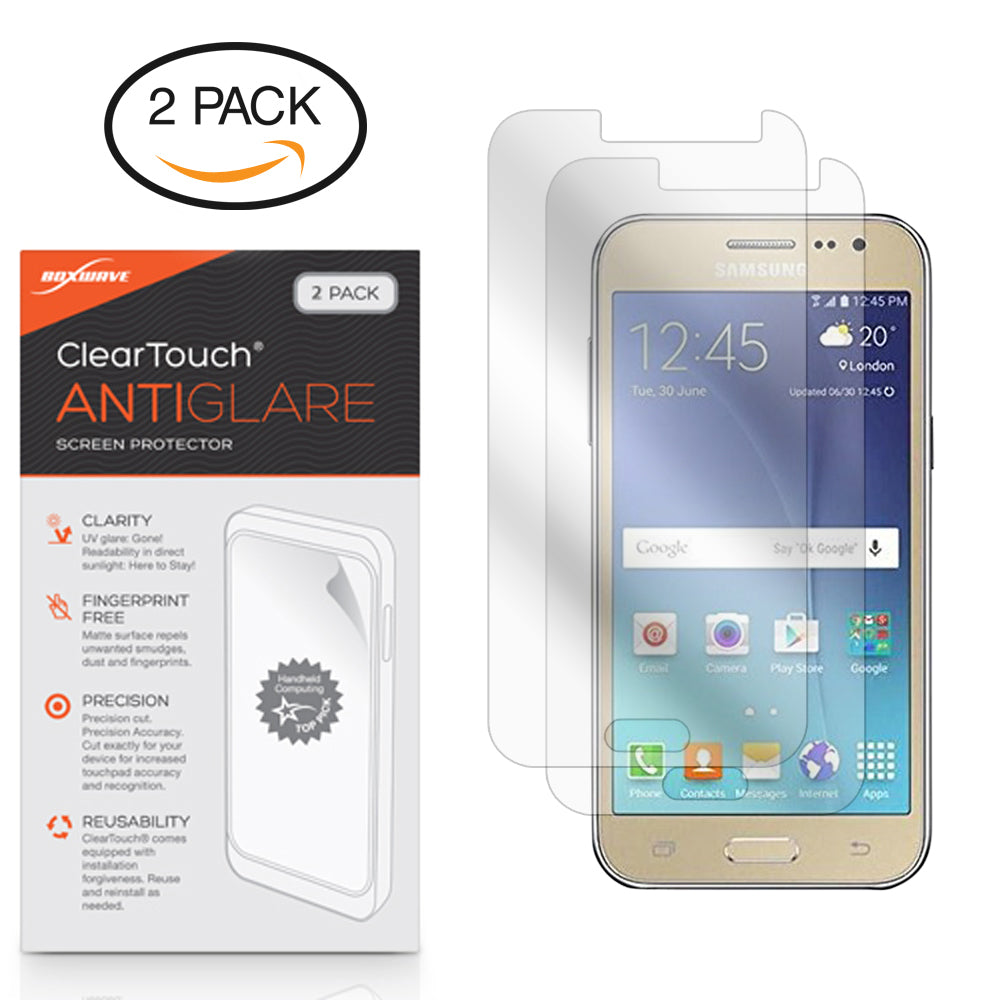 ClearTouch Anti-Glare (2-Pack) - Samsung Galaxy J2 Screen Protector