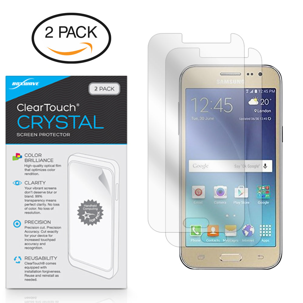 ClearTouch Crystal (2-Pack) - Samsung Galaxy J2 Screen Protector
