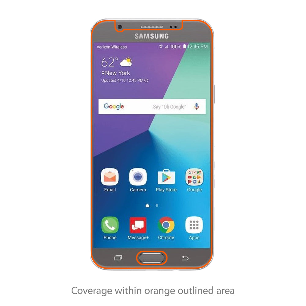 ClearTouch Crystal (2-Pack) - Samsung Galaxy J7 (2017) Screen Protector