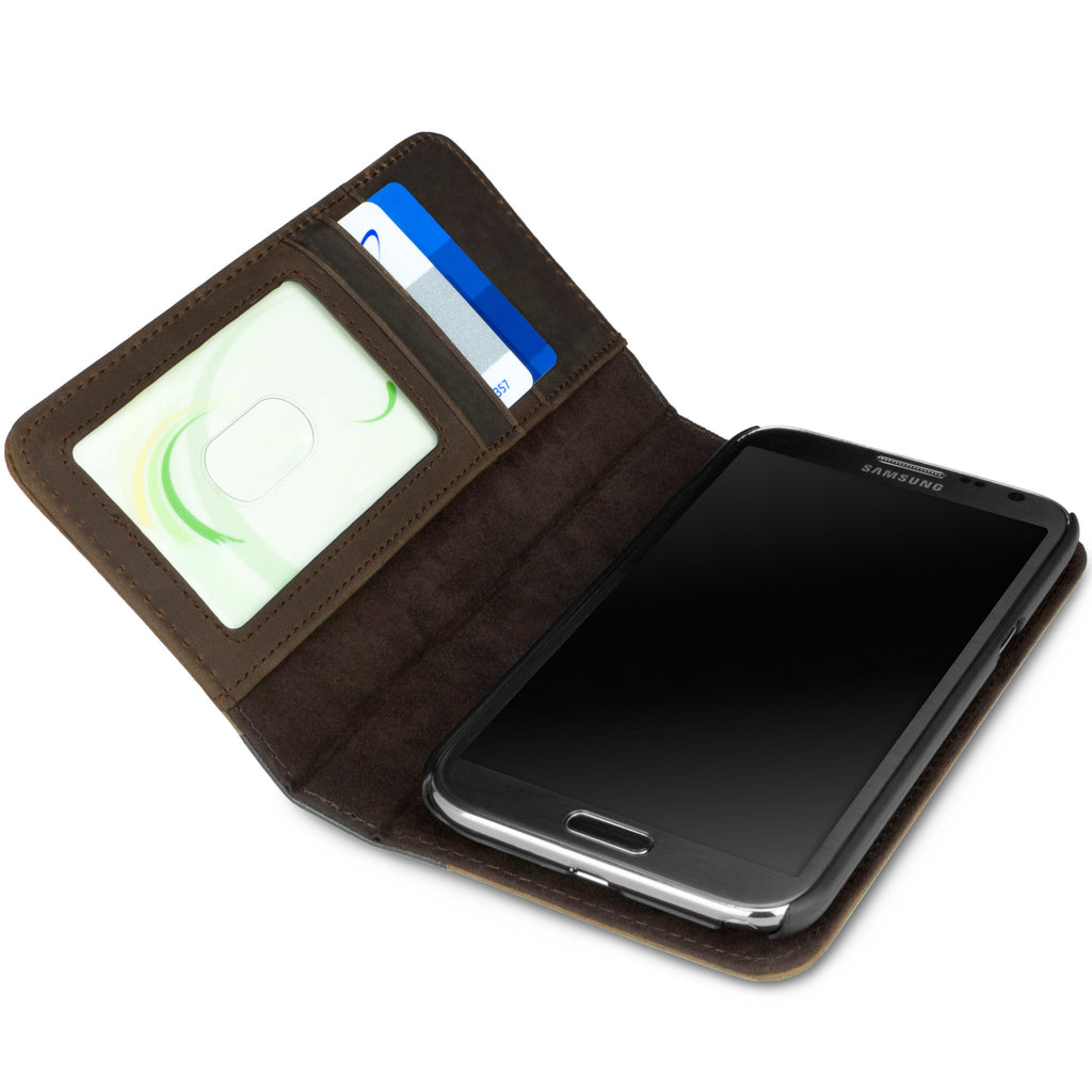 Classic Book Case - Samsung Galaxy Note 2 Case