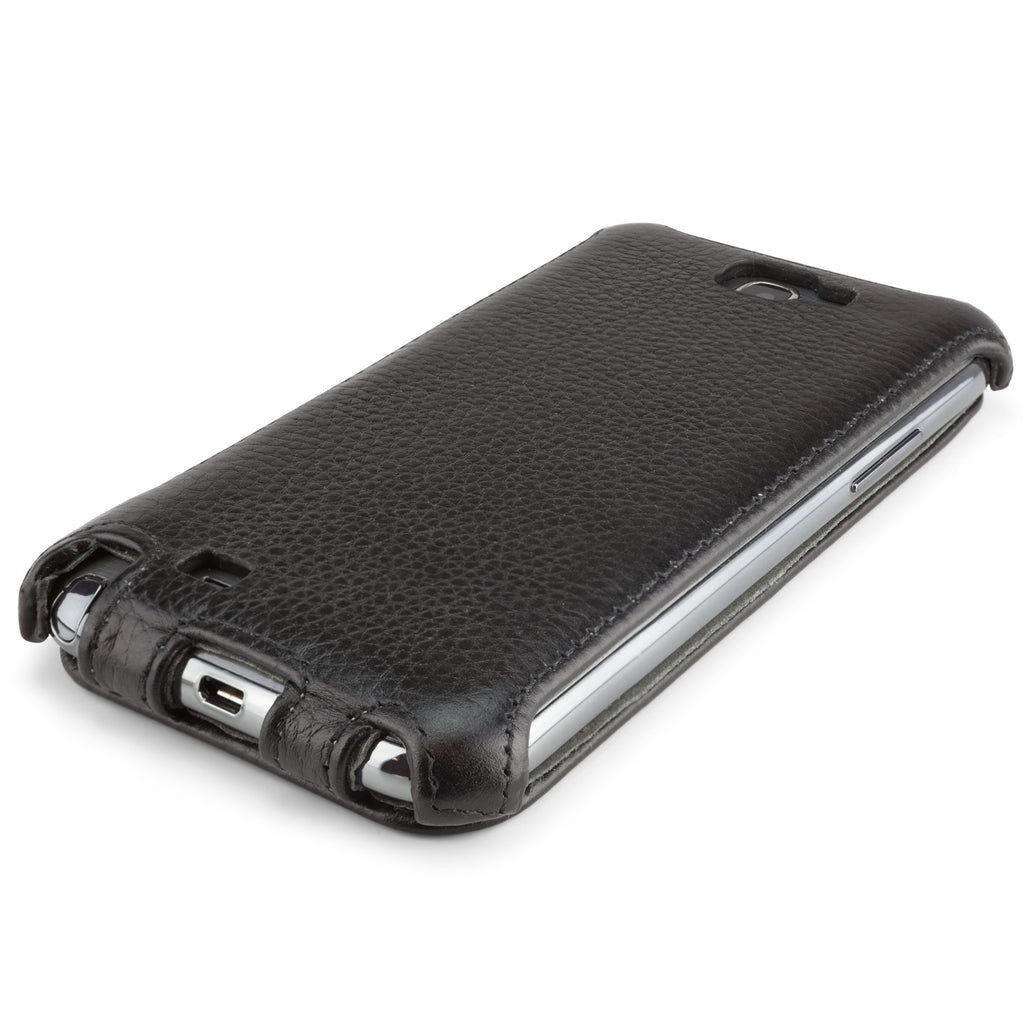 Nero Leather Flip Case - Samsung Galaxy Note 2 Case