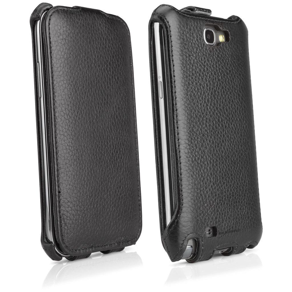Nero Leather Flip Case - Samsung Galaxy Note 2 Case