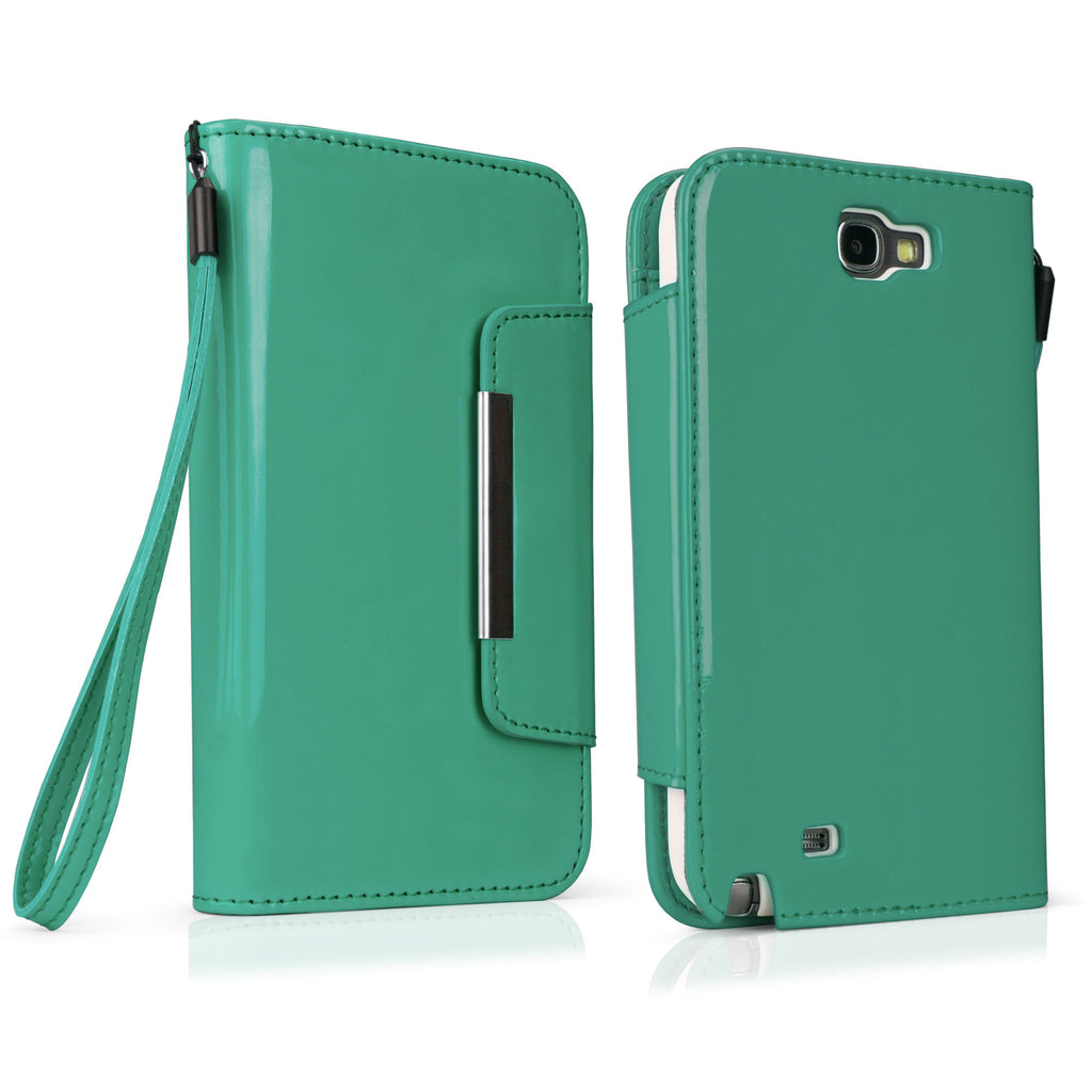 Patent Leather Clutch Galaxy Note 2 Case
