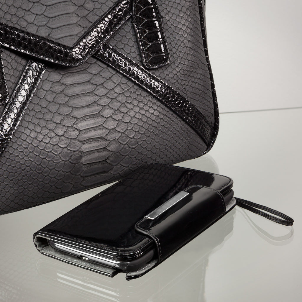 Patent Leather Clutch Case - Samsung Galaxy Note 2 Case