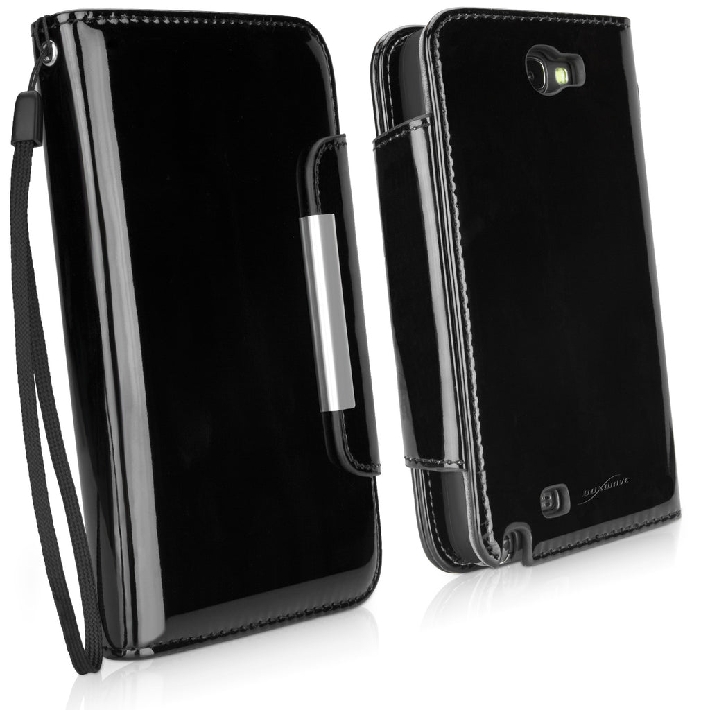 Patent Leather Clutch Galaxy Note 2 Case