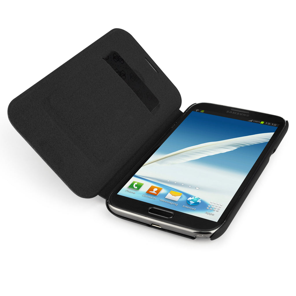 SlimFlip Leather Case - Samsung Galaxy Note 2 Case