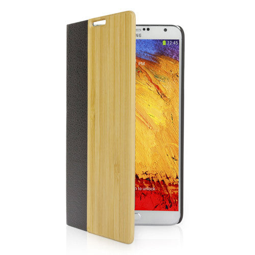 True Bamboo Booklet Case - Samsung Galaxy Note 3 Case