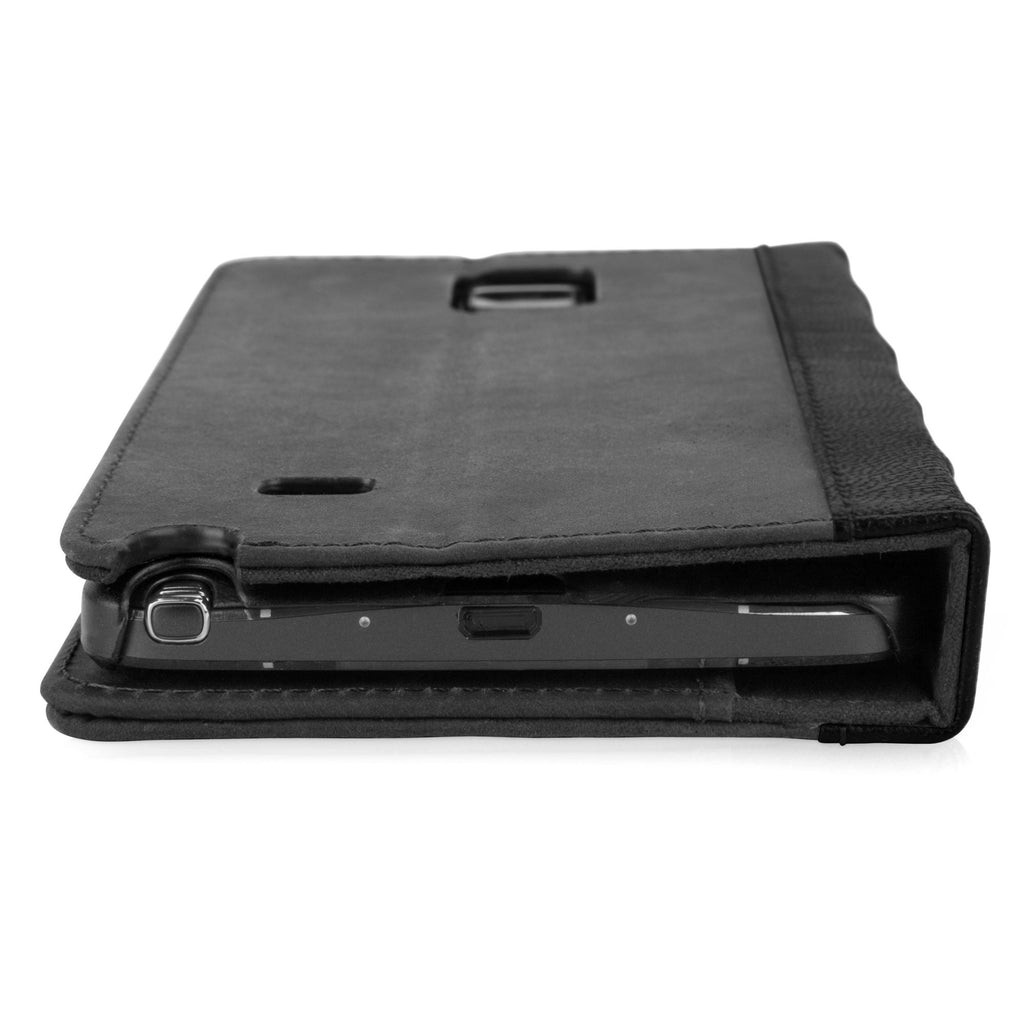 Classic Book Case - Slate Grey - Samsung Galaxy Note 4 Case