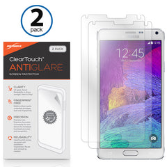 ClearTouch Anti-Glare (2-Pack) - Samsung Galaxy Note 4 Screen Protector