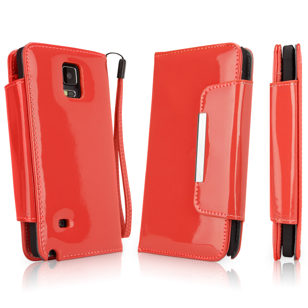Patent Leather Clutch Galaxy Note 4 Case