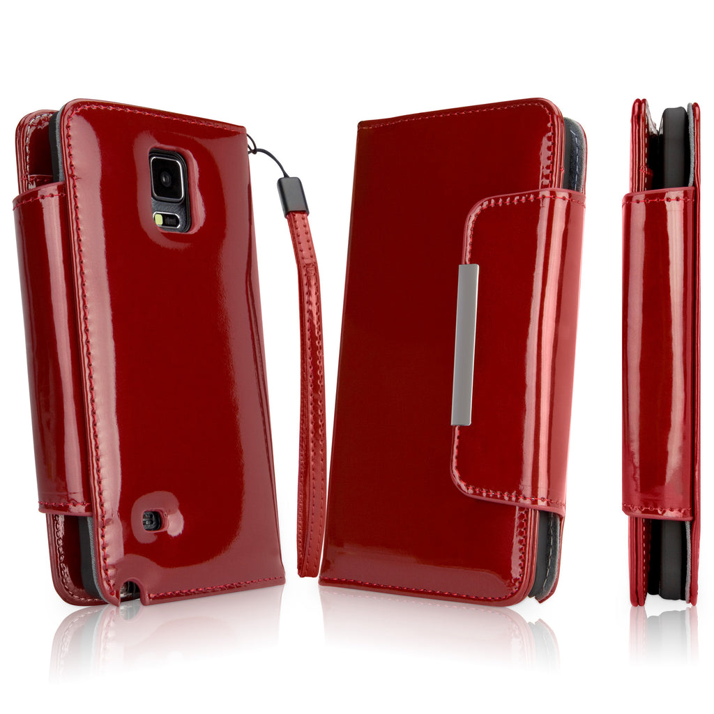 Patent Leather Clutch Galaxy Note 4 Case