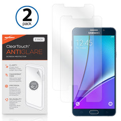 ClearTouch Anti-Glare (2-Pack) - Samsung Galaxy Note 5 Screen Protector