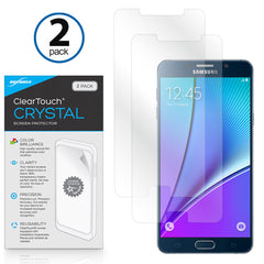 ClearTouch Crystal (2-Pack) - Samsung Galaxy Note 5 Screen Protector