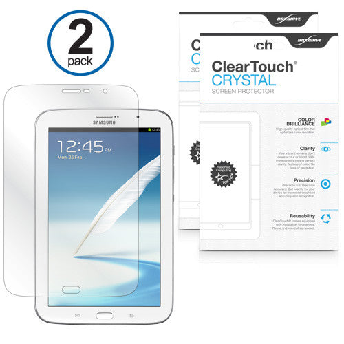 ClearTouch Crystal (2-Pack) - Samsung Galaxy Note 8.0 Screen Protector