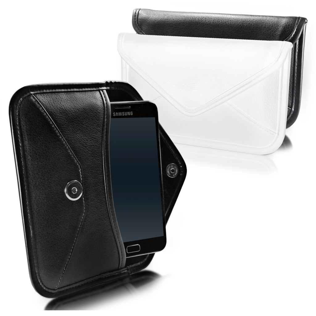 Elite Leather Messenger Pouch - ZTE Avid 579 Case