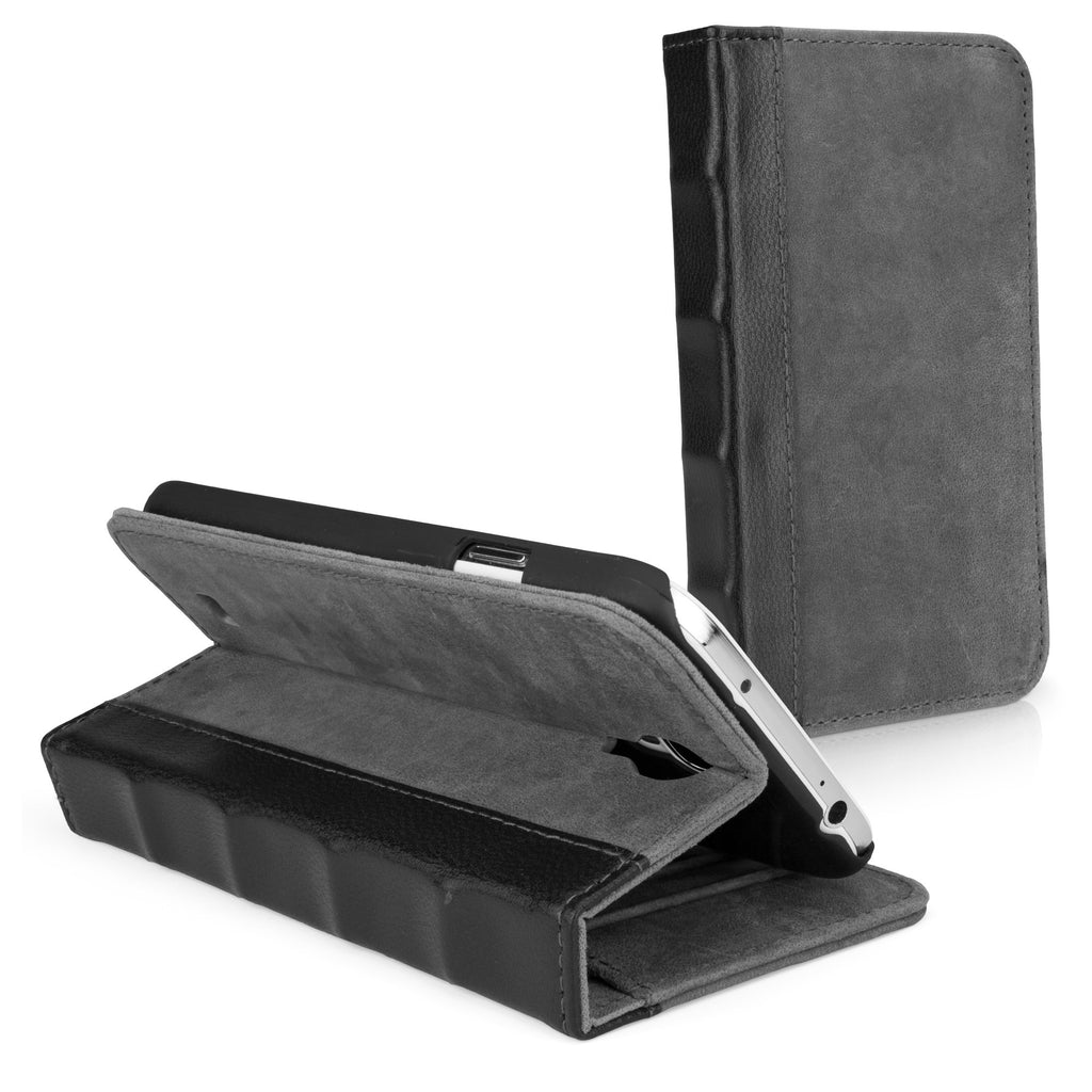 Classic Book Case - Slate Grey - Samsung Galaxy S4 Case