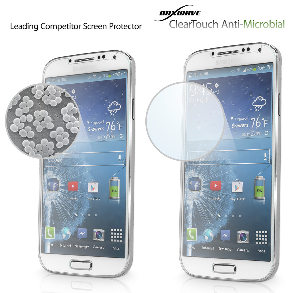 ClearTouch Antimicrobial - Samsung Galaxy S4 Screen Protector