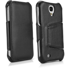 Leather Book Jacket - Samsung Galaxy S4 Case