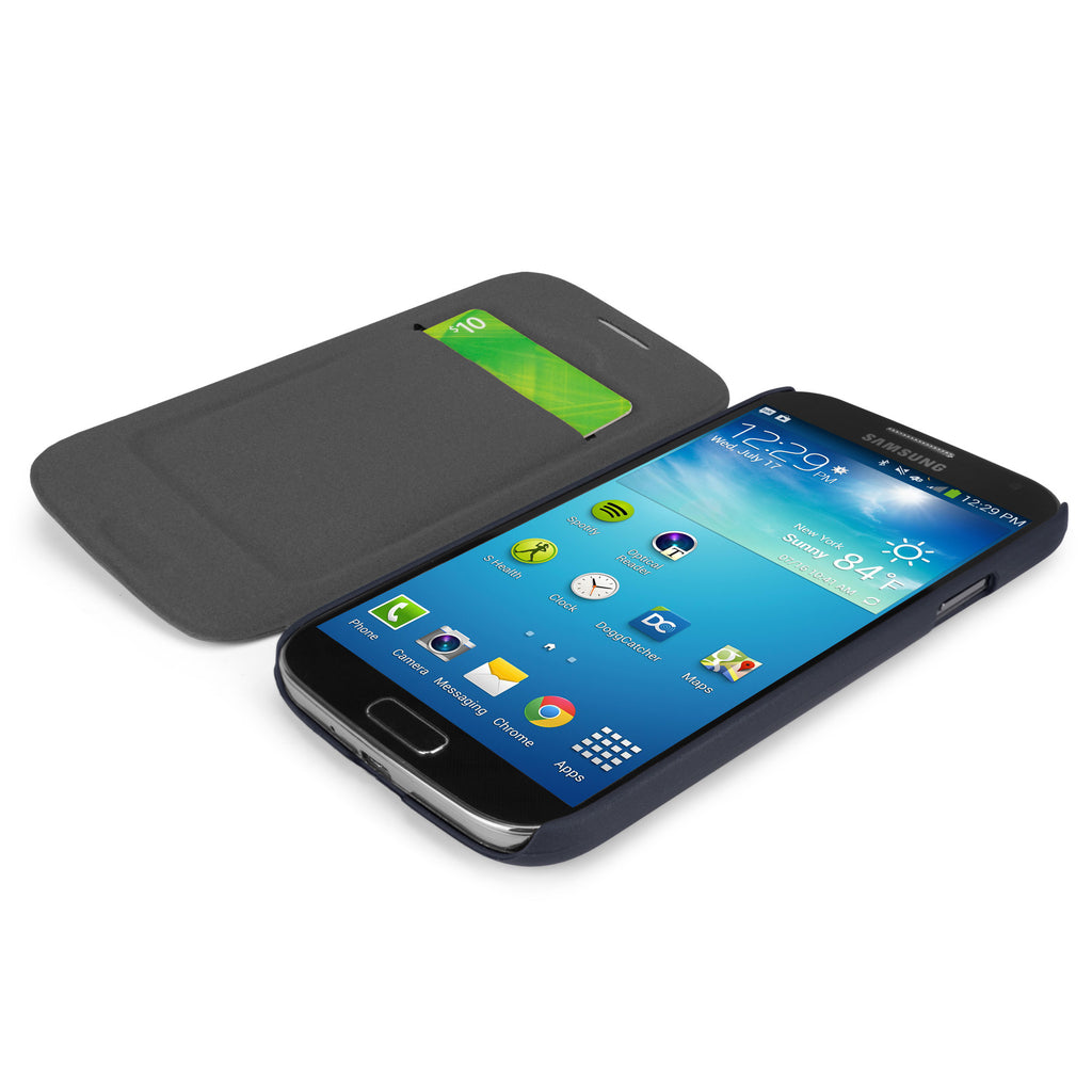 SlimFlip Leather Case - Samsung Galaxy S4 Case