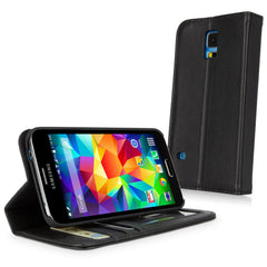 Designio Leather Wallet Case - Samsung Galaxy S5 Case