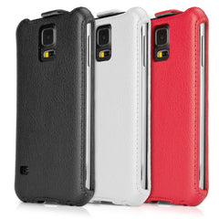 Leather Flip Case - Samsung Galaxy S5 Case