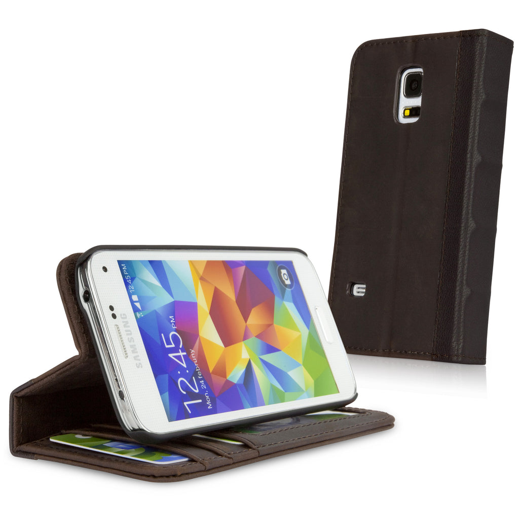 Classic Book Case - Samsung Galaxy S5 mini Case