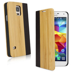 True Bamboo Booklet Case - Samsung Galaxy S5 Case