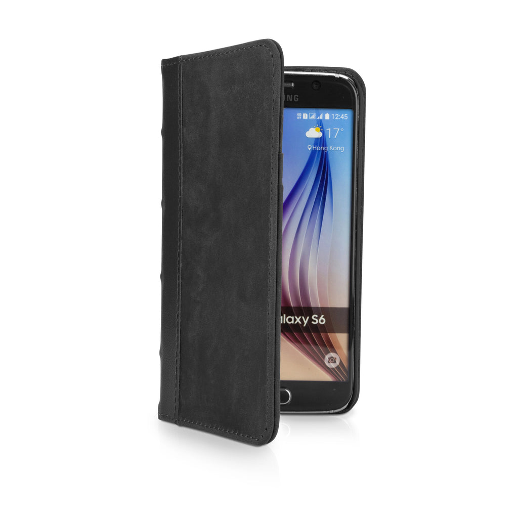 Classic Book Case - Slate Grey - Samsung Galaxy S6 Case