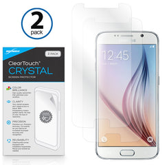 ClearTouch Crystal (2-Pack) - Samsung Galaxy S6 Screen Protector