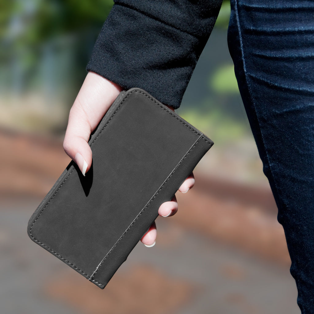 Classic Book Case - Slate Grey - Samsung Galaxy S6 Edge Case