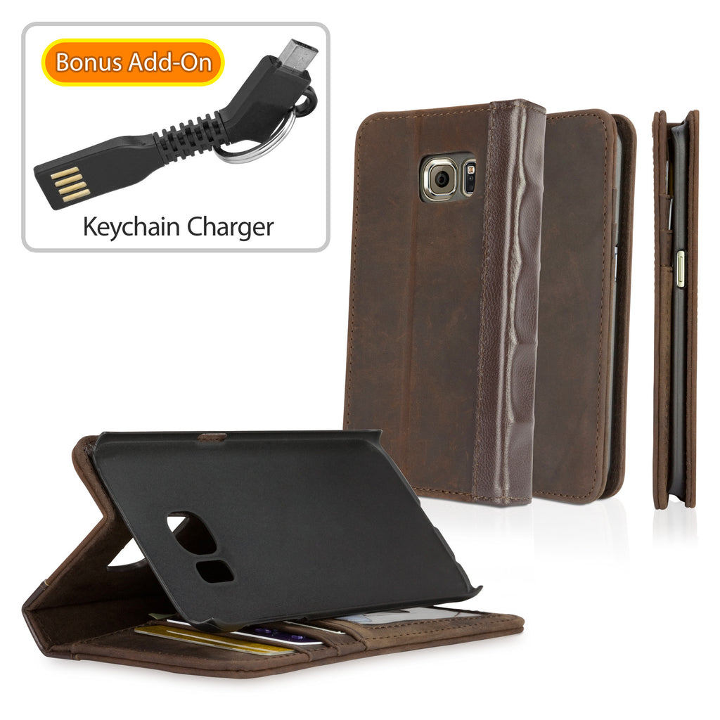 Classic Book Case - Samsung Galaxy S6 Edge Case