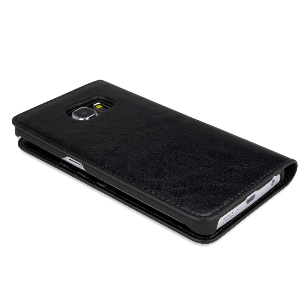 Designio Leather Wallet Case - Samsung Galaxy S6 Edge Case