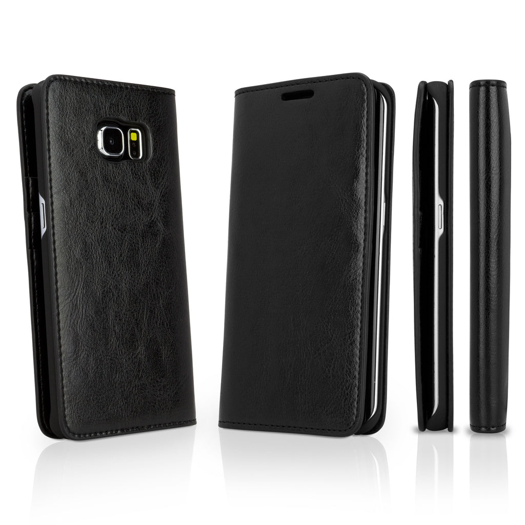 Galaxy S6 Edge Designio Leather Wallet Case