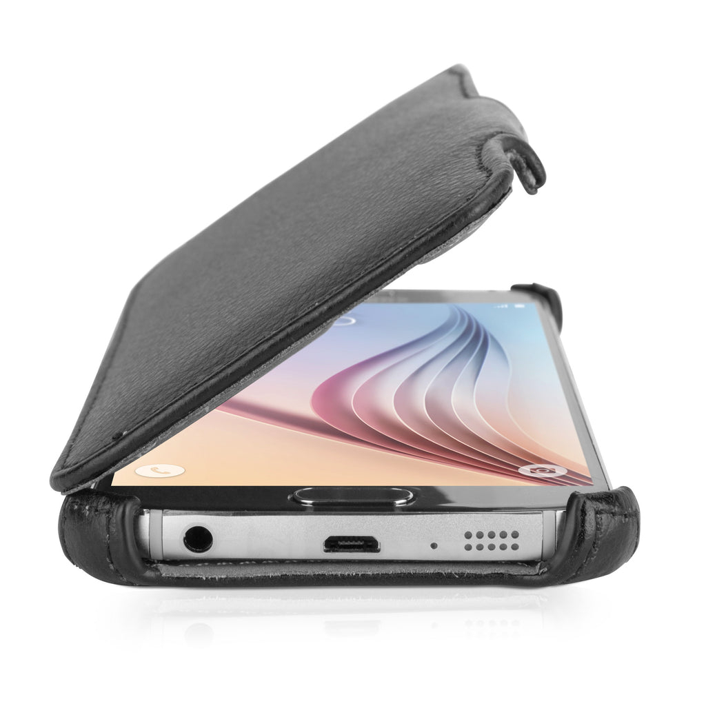 Leather Book Jacket - Samsung Galaxy S6 Case