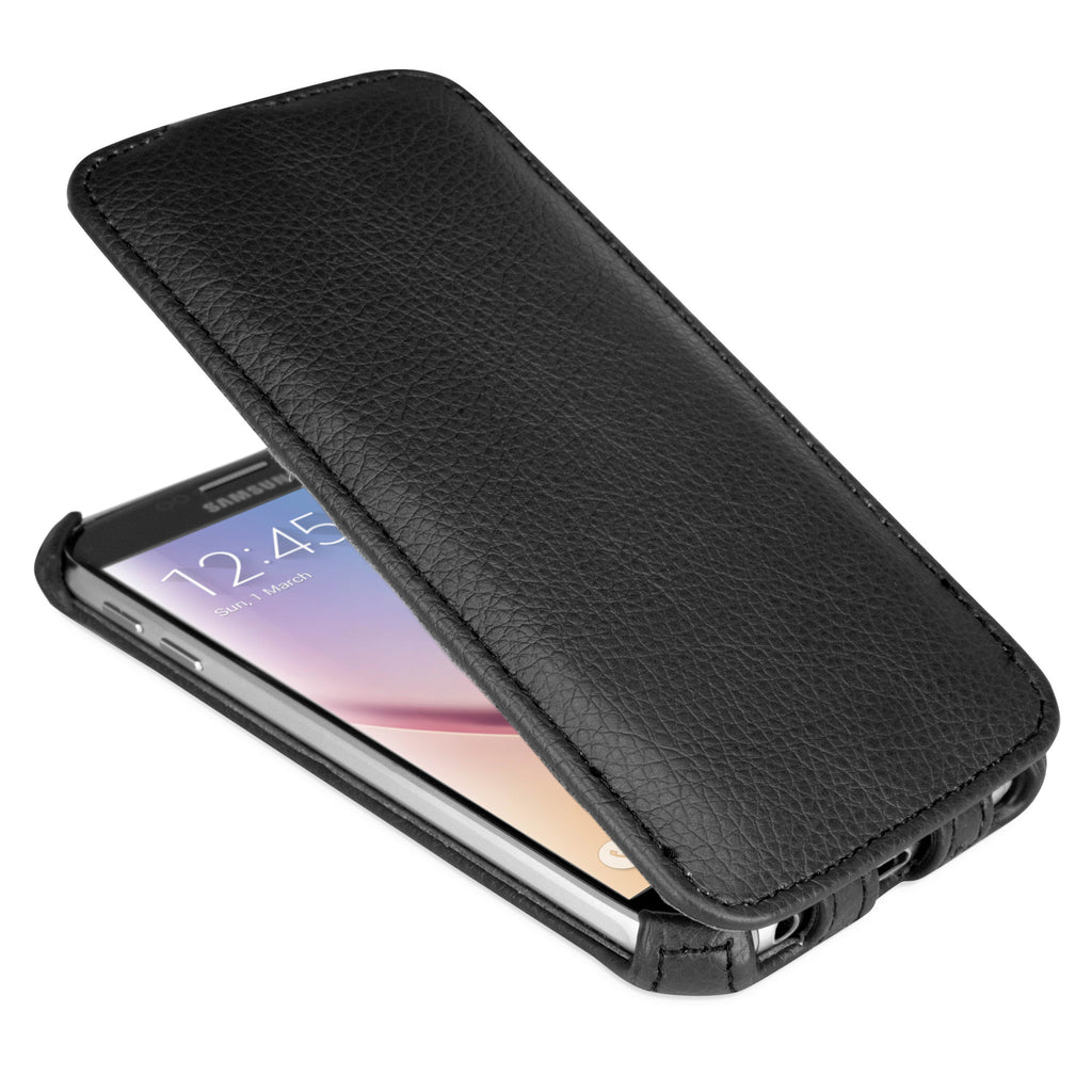 Leather Flip Case - Samsung Galaxy S6 Case