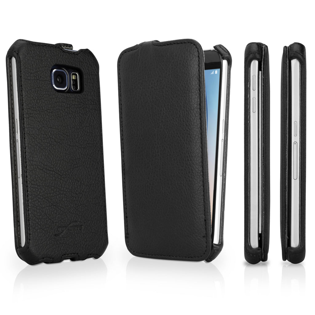 Leather Flip Galaxy S6 Case
