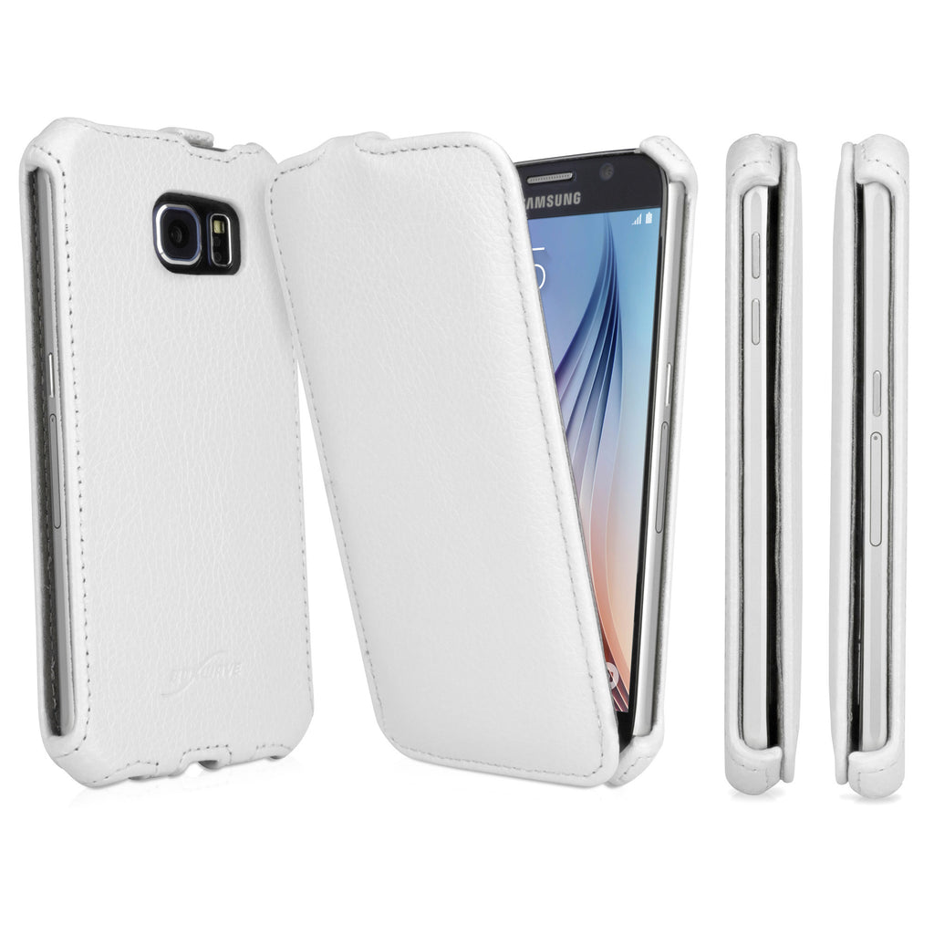 Leather Flip Galaxy S6 Case