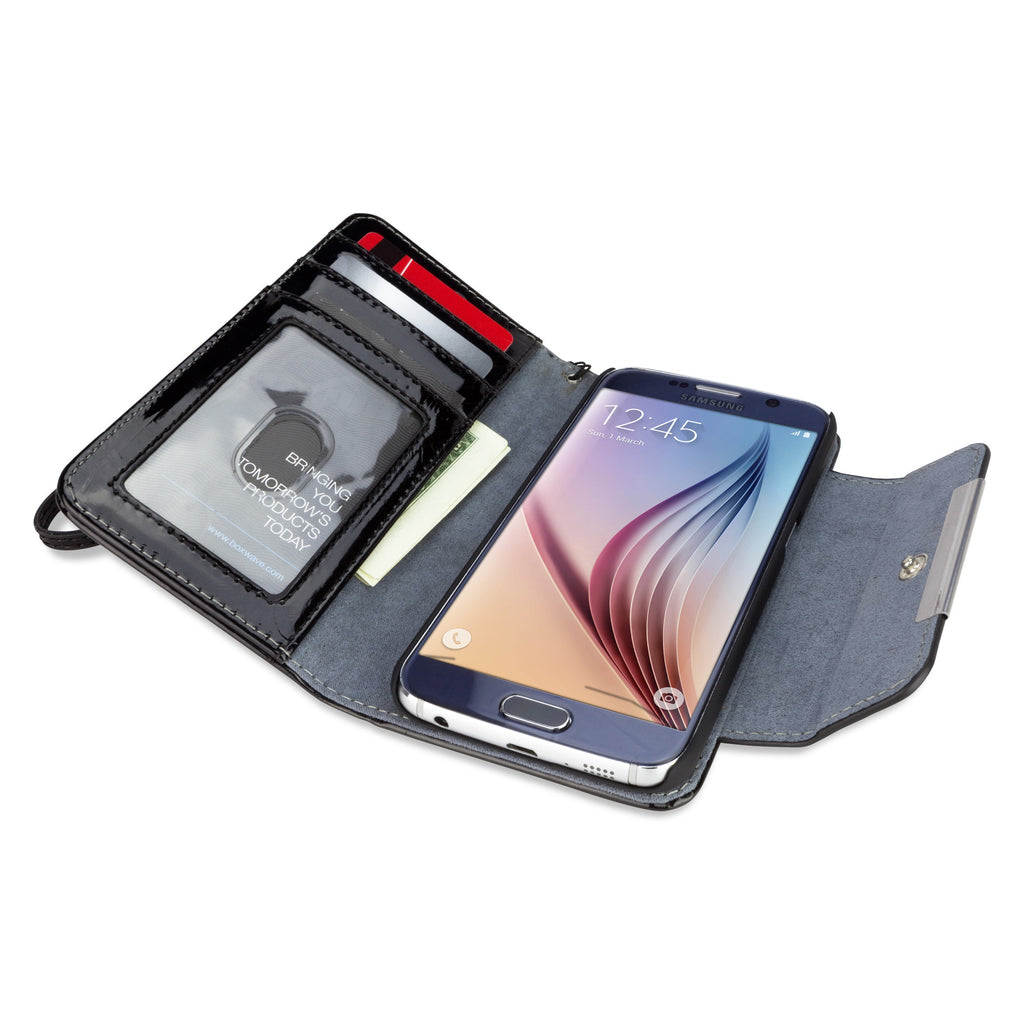 Patent Leather Clutch Case - Samsung Galaxy S6 Case