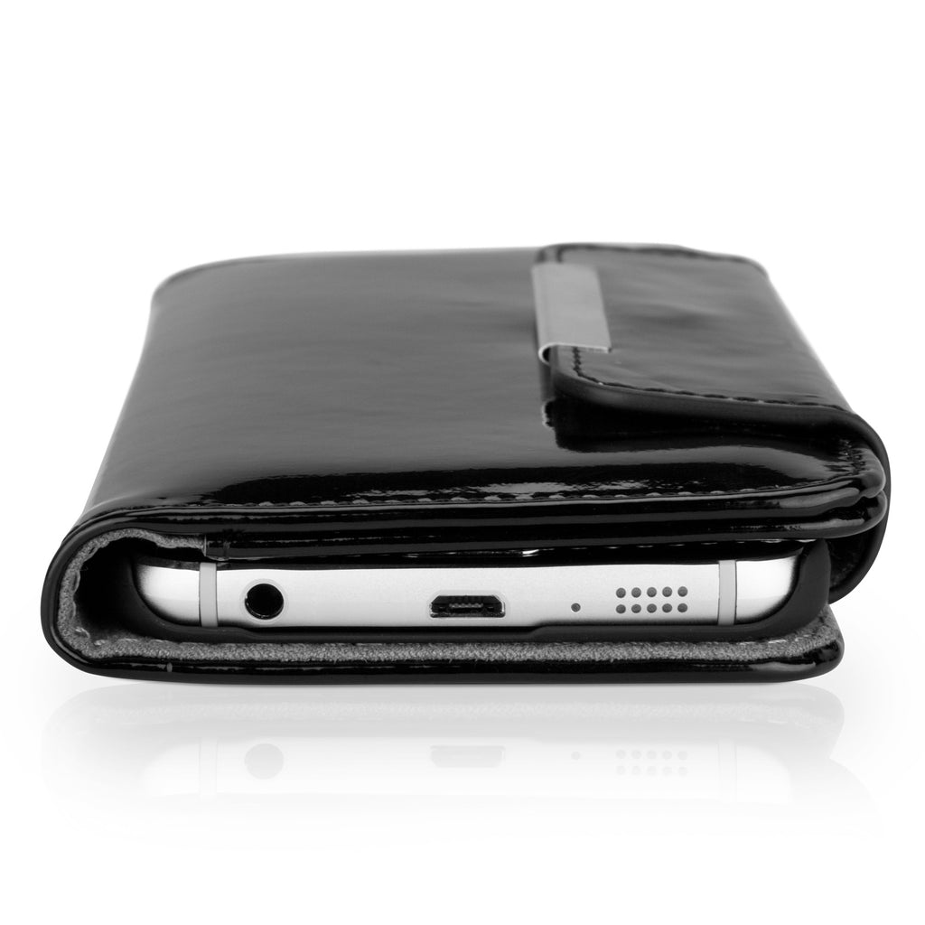 Patent Leather Clutch Case - Samsung Galaxy S6 Case