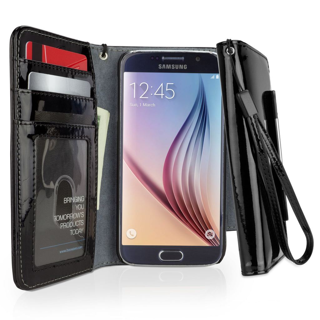 Patent Leather Clutch Case - Samsung Galaxy S6 Case