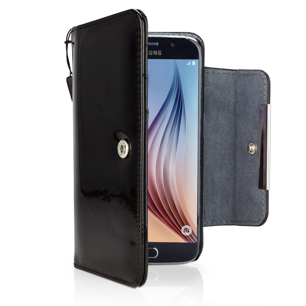Patent Leather Clutch Case - Samsung Galaxy S6 Case
